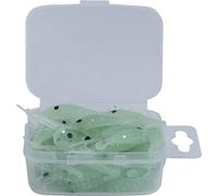 50pcs Luminöse künstliche Simulation kleines Grasgarnelenfischereiköder für Meerwasser Süßwasser