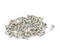 50pcs M2 x 6mm Acier Inoxydable Vis Vis Autotaraudeuse Tête Ronde