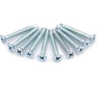 50pcs M4.2 Flat Head Self drilling Self tapping Screws Drilling Tail Screw Set (M4.2*50)