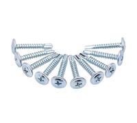 50pcs m4.2 Vis Autotaraudeuse à Queue Plate de Grand Foret Série 1(M4.2 * 19)