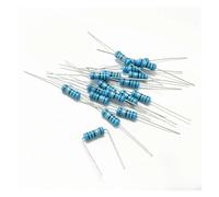 50pcs Metal Film Resistor 1W 1% 0R - 2.2M 0 2.2 10 100 120 150 220 270 330 390 470 1K 2.2K 4.7K 10K 15K 100K 470K 1M ohm NWPNLXEA(0.33R)