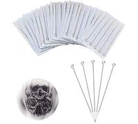 50pcs Mix Sizes Tattoo Needles 1rl 3rl 5rl 7rl 9rl, Sterile Disposable Tattoo Needles, Stainless Steel Tattoo Needle, For Tattoo Kit Tattoo Supplies