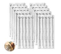 50Pcs Mix Tailles Aiguilles De Tatouage 1/3/5/7/9 RL, Stériles Aiguilles De Tatouage Jetables,Aiguille Tatouage en Acier Inoxydable, pour des fournitures de tatouage de kit de tatouage