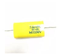 50PCS MKP 5.6UF250V Polypropylene Capacitor Axial Capacitor 250V 5.6uF AUOQKQUT