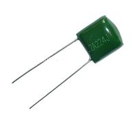 50pcs Mylar Film Capacitor 100V 2A224J 0.22uF 220nF 2A224 5% Polyester Film capacitor AUOQKQUT