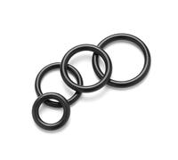 50pcs NBR joint torique joint d'étanchéité épaisseur 2.4mm diamètre extérieur 6-50mm joint torique en caoutchouc Nitrile, 19x14.2x2.4mm