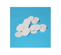 50pcs Ntag215 NFC Tag NFC Blanc PVC Tags 35mm (1.38in) Diamètre Carte Ronde,Mémoire de 504 Octets, Compatibles avec Amiibo
