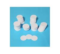 50pcs Ntag215 NFC Tag NFC Blanc PVC Tags 35mm (1.38in) Diamètre Carte Ronde,Mémoire de 504 Octets, Compatibles avec Amiibo