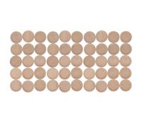 50pcs plateaux à pendentif ronds en bois, plateaux à pendentif en bois de sycomore rond de 30 mm de diamètre extérieur, ébauches de lunette pour l'artisanat de photos de mariées