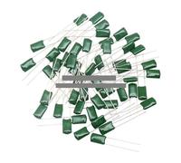 50pcs Polyester film capacitor 100V 1nF 1.5nF 2.2nF 100nF 2A471J 2A102J 2A152J 2A222J 2A392J 2A332J 2A472J 2A103J 2A473J 2A104J AUOQKQUT(2A123J 12NF 100V)