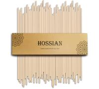 50pcs Reed Diffuseur Stikcs-7.5 ""Bâtons De Diffuseur Naturel Bâtons De Diffuseur D'arôme D'huile Essentielle Remplacement De Recharge Pour Parfum D'arôme (Couleur Primaire)