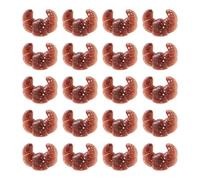 50pcs Résine Mini Alimentaire Ornament Gâteau Artisanat Accessoires Slime Charms Ensemble Mixed DIY Miniature Scène Layout Micro Décoration de la Maison