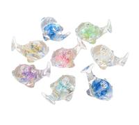 50pcs Résine Mini organisme marin slime charmes mélangé ensemble artisanat accessoires bricolage miniature scène mise en page micro décoration maison