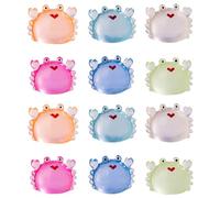 50pcs Résine Mini Ornament Animaux Plantes Slime Charms Ensemble mélangé Artisanat Accessoires bricolage miniature mise en page de scène Micro Décoration de la maison