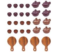 50pcs Résine Mini Ornament Candy Snack Slime Charms Ensemble mélangé Artisanat Accessoires bricolage miniature mise en page de scène Micro décoration de la maison