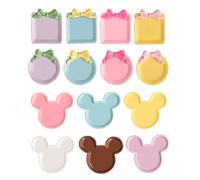 50pcs Résine Mini Ornament Candy Snack Slime Charms Ensemble mélangé Artisanat Accessoires bricolage miniature mise en page de scène Micro décoration de la maison