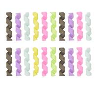 50pcs Résine Mini Ornament Chocolat Pain Slime Charms Ensemble mélangé Artisanat Accessoires bricolage miniature mise en page de scène Micro décoration de la maison