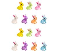 50pcs Résine Mini Ornament Petits Animaux Slime Charms Ensemble Mixed Artisanat Accessoires DIY Miniature Scène Layout Micro Décoration de la Maison