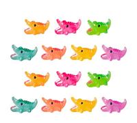 50pcs Résine Mini Ornament Petits Animaux Slime Charms Ensemble Mixed Artisanat Accessoires DIY Miniature Scène Layout Micro Décoration de la Maison