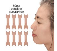50pcs Respirez Mieux Les Bandelettes Nasales Droit Pour Arrêter De Ronfler Les Pâtes Anti-Ronflement Plus Faciles Mieux Respirer Les Soins De Santé