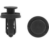 50pcs Rivet en plastique 9.5mm glissière voiture aile bouclier pousser expansion Agrafes vis