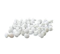50pcs Ronde en Plastique en Forme De Couvercle Bouchon À Vis À Vis Trou De Forage Couvercle pour Obturateur 5 Mm Dia Trou