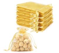 50PCS Sachet Organza,8×10cm/3.14×3.93inch Pochette Bijoux,Sachet Lavande Vide,Tulle Dragées,Sachet Dragees,Sachets Bijoux,Sachet En Organza,Sachet Pochette Cadeau En Organza,Jewellery Drawstring Bag