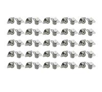 50Pcs SL16 UHF Female Soldering Panel KF Connector for Car Mount Walkie Talkie Antenna