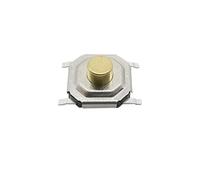 50PCS SMD 4x4MM Momentary Tact Switch 4 * 4 * 1.7/2/2.3/2.5/3/3.5/4.3MM PCB Tactile Push Button Switch Switch NWPNLXEA(4X4X2.5MM-50pcs)