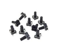 50PCS SMT 6 * 6 * 10 6X6X10 6X6X10mm 4PIN patch switch push button switch reset switch PCB SMD NWPNLXEA