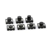 50pcs SMT SMD 12 * 12 * 4.3/5/6/7/8/9/10/12MM Touch Button Switch 12x12 NWPNLXEA(12x12x7MM)