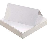 50Pcs Solid Color Blank Cartes de Table, Petites Cartes De Table Pour Écrire Le Numéro De Nom, 10cm X 5cm Cartes De Tente, Cartes D'accompagnement, Cartes De Nom