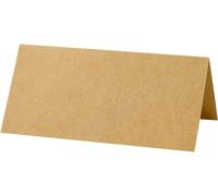 50Pcs Solid Color Blank Cartes de Table, Petites Cartes De Table Pour Écrire Le Numéro De Nom, 10cm X 5cm Cartes De Tente, Cartes D'accompagnement, Cartes De Nom
