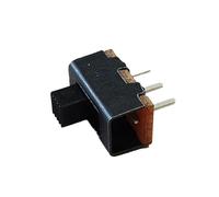 50PCS SS12F17 Slide Switch Black High Temperature Resistance 3Pin 2Files SS12F17G3-G5 Handle 3-5mm Toggle (1P2T) On-Off DIP(K028a005-G3)