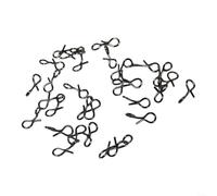 50pcs Stainless Steel Fly Fishing Snap Hooks/Links/Connectors Quick Change(L)