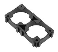 50pcs Support de batterie au lithium à double cellule 26650 Support en plastique pour batterie 56.5x29x8.7 mm, Supports et plaques de connexion, Support et carte de connexion