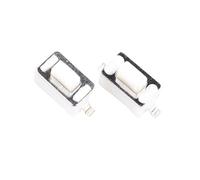 50PCS Tact Switch Silicone Button Switch 3 * 4 * 2mm 3x6x4.3mm 2Pin 3x6x2.5mm 4 * 4 * 1.5mm SMD 4 Feet NWPNLXEA(3X6X5mm 2Pin)