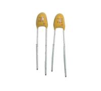 50pcs Tantalum capacitor 0.68uF 35V 35V0.68uF DIP Radial AUOQKQUT