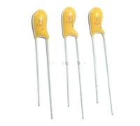 50pcs Tantalum capacitor 2.2uF 16V 16V2.2uF DIP Radial Capacitance Meters