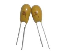50pcs Tantalum capacitor 33uF 35V 336 35V33uF DIP Radial AUOQKQUT