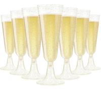 50Pcs Tasses à Dessert, 60ml/2oz Coupes Gobelets avec 50 Cuillères Mini Tasses à Dessert Gobelets Verrines à Dessert Réutilisables en Plastique pour Mousse,Tiramisu,Anniversaire