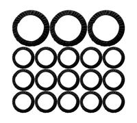50PCS Universal Steering Wheel Covers - Non Woven Fabric 40cm Protectors with Elastic Fit Dustproof Design for Cars Scratch Wear Prevention - Interior Maintenance Supply - Bulk Pack