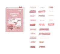 50pieces Autocollant De Lettre D'anglais Super Pour Le Scrapbooking Et Les Journaux Intimes Embellissement Decorative Paper De Conception Unique Papier D'art