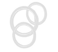 50Pièces joints toriques en caoutchouc blanc, 11.5mm diamètre extérieur 7.5mm diamètre intérieur 2mm largeur