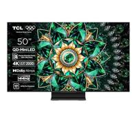 50Q7C 50" QD-Mini LED, 4K HDR Premium 2600, Smart TV with Google TV (Dolby Vision IQ & Atmos, CrystGlow HVA Panel, Motion Clarity Pro 144Hz, Game Master) [Energy Class F]