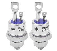 50RIA120 SCR, 2pcs Redresseur contrôlé au Silicium 1200V 50A 50RIA Remplacement de Redresseur à Thyristor Haute efficacité pour le Contrôle du Moteur, Diodes Schottky