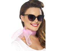 Foulard années 50 - SMIFFY'S - Taille Unique - Mixte - Noir - Intérieur
