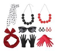 50s Women Costume Accessories - Cloth All Size | Polka Dots Headband