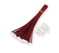 50Sets 2Pin Single End JST Pitch 1.25mm 15cm 28AWG Wire to Board Connector NWPNLXEA