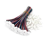 50Sets XH2.54 Pitch 2.54mm 5-Pin Single End 15cm Electronic Wire To Board Connector AUOQKQUT